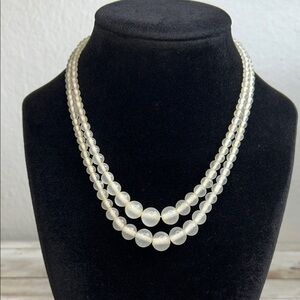 Vintage Japan Glass Necklace